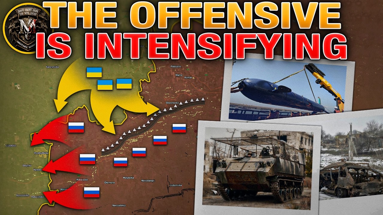 Massive Strikes - Hundreds of Drones From Both Sides💥🚁Zaporizhzhia Battle - Map Updated🗺️📍2026.02.27
