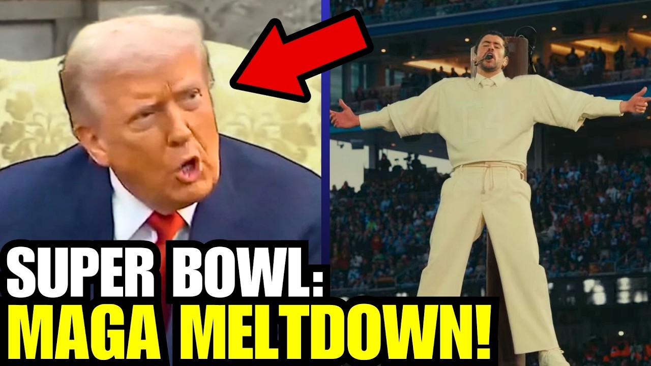🚨 Trump MELTS DOWN at Super Bowl HUMILIATION