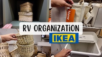 16 BEST Rv Living Items & Organization Ideas from Ikea! | Full-time rv living
