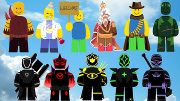 Find The Noobies Morphs 💖 New 11 Noobies 💖 ROBLOX 💖 All Badges