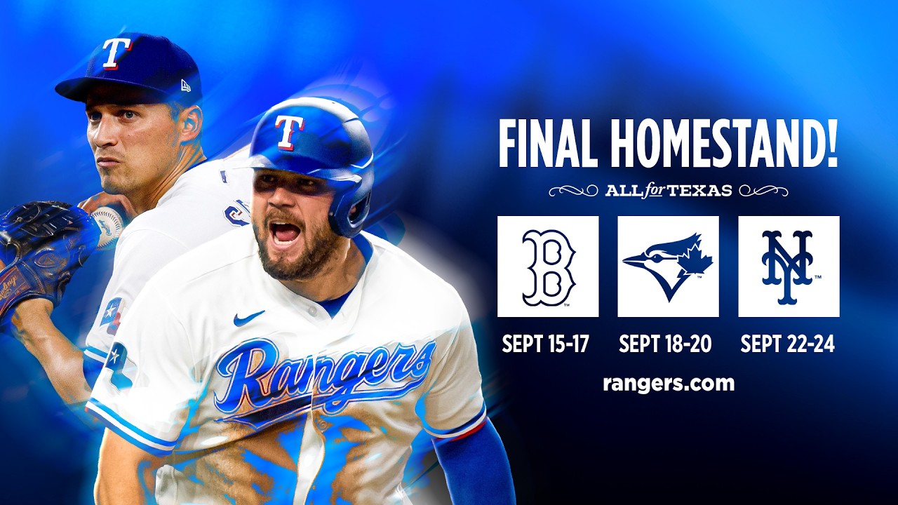 Get in. Make noise! The final homestand is here