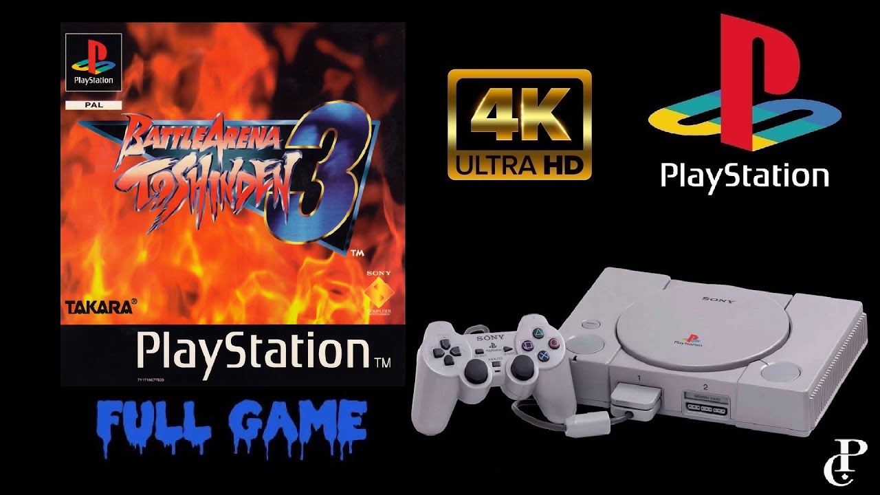 Battle Arena Toshinden 3 (1996) PS1 (Eiji History) (Gameplay / Walkthrough)