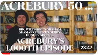 ACREBURY 50 ... BBC 1,000th EPISODE 17th March 1998