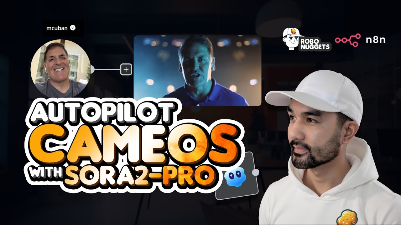 How to Automate Cameos with Sora2-Pro (n8n AI Automation Tutorial | No Code 🥚)