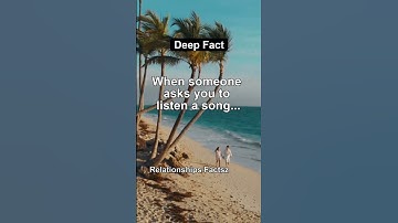 Thumbnail of When someone asks you to listen a song...😯 #shorts #psychologyfacts