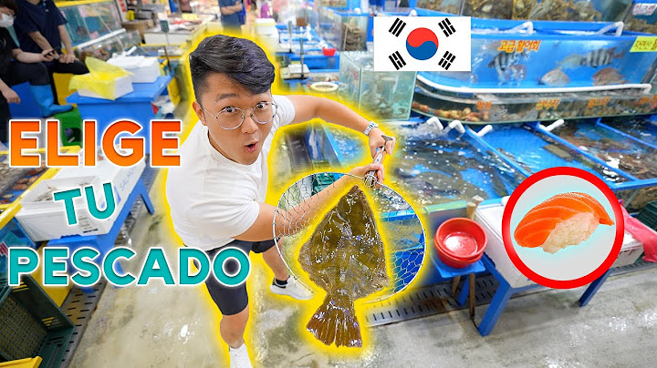 ¡¡MERCADO DE MARISCOS EN COREA!! TODO preparado al INSTANTE