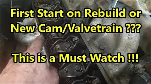 Prime an Engine's Oil Pump - A Must Before First Startup (How To/Walk-Through)