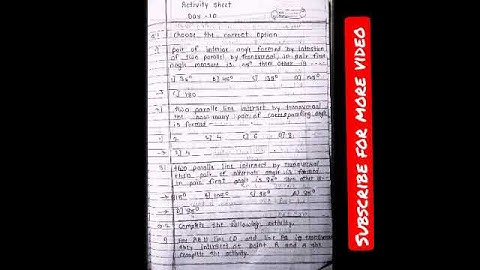 Bridge Course day 10 mathematics answer. 10th std