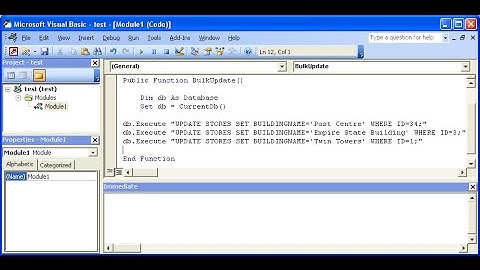 [Ôn Tập Access] VBA - Các hàm thường dùng vba access P2