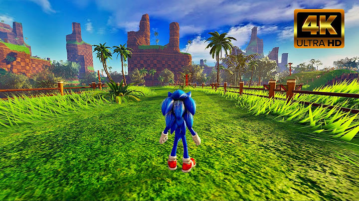 Sonic Movie Adventure Gameplay (4K)