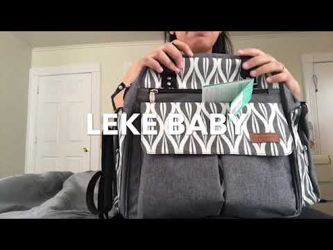 lekebaby diaper bag canada