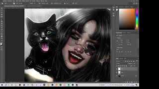 CruellaUwU - Secondlife Speedpaint (Photoshop)
