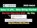 🔥Cognizant Hiring 2025 Batch | Cognizant Mass Hiring 2025 | Direct Test Hiring 2025 | hire me plz
