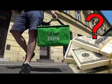 Польша. Один день работы в UberEats | Сколько можно заработать за 8 часов?