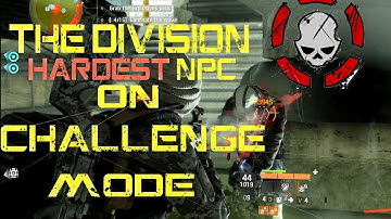 The Division Incursion - Most dangerous enemy on challenge mode