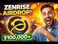 Zenrise airdrop claim is now Live now - This is how to claim Zenrise airdrop to your wallet