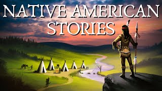 Native American Bedtime Stories for Adults  with Crackling Fire.