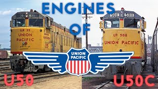 Engines of Union Pacific Episode 4 GE U50 and U50C (Read Pinned Comment)