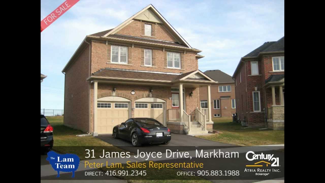 31 James Joyce Drive, Markham Home for Sale by The Lam Team YouTube