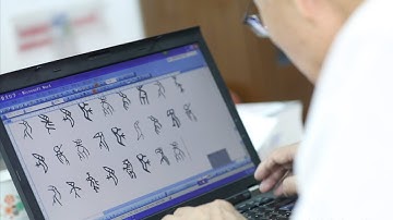 77-year-old man invents input method for oracle bone inscriptions