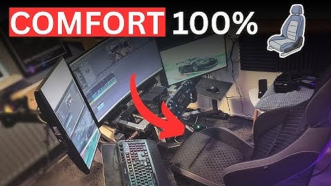 Real Car Seat. Real Comfort. My Custom Sim Rig | Sim racing