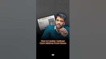 Update Aadhar Card Address at From Home | #TutorialTuesdays Ep 14