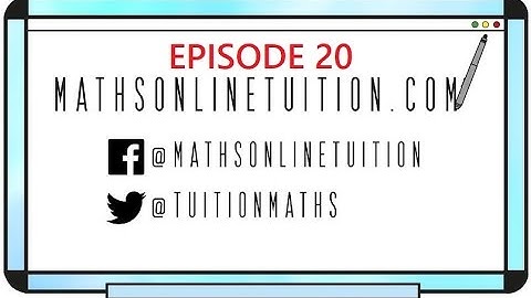 Ep20 Edexcel C2 Ch4: Coordinate geometry in the (x,y) plane