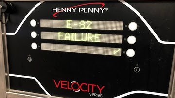 How to Troubleshoot the Velocity E 82 (selector valve failure) Error Code