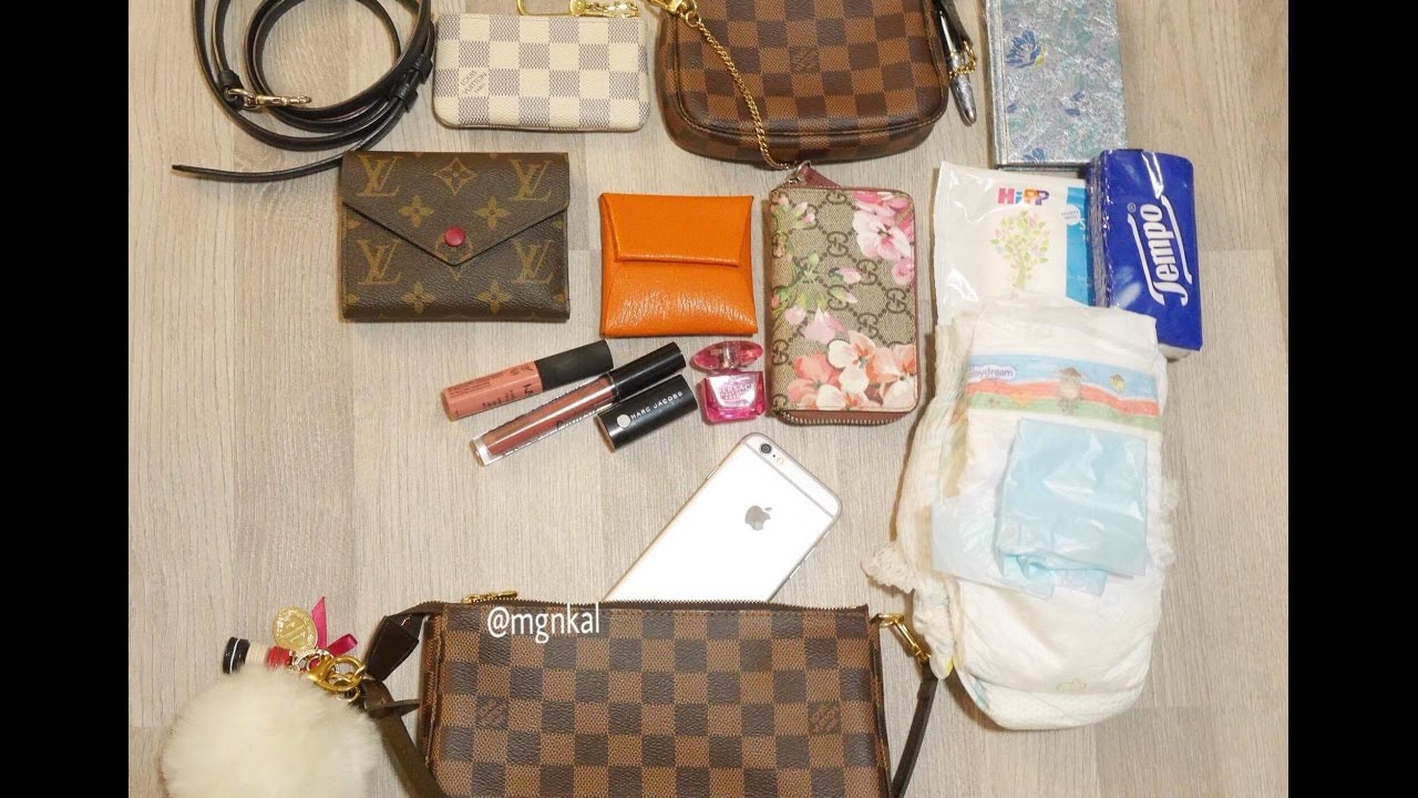 Louis Vuitton Pochette Accessoires, What's in my bag, What fits inside?
