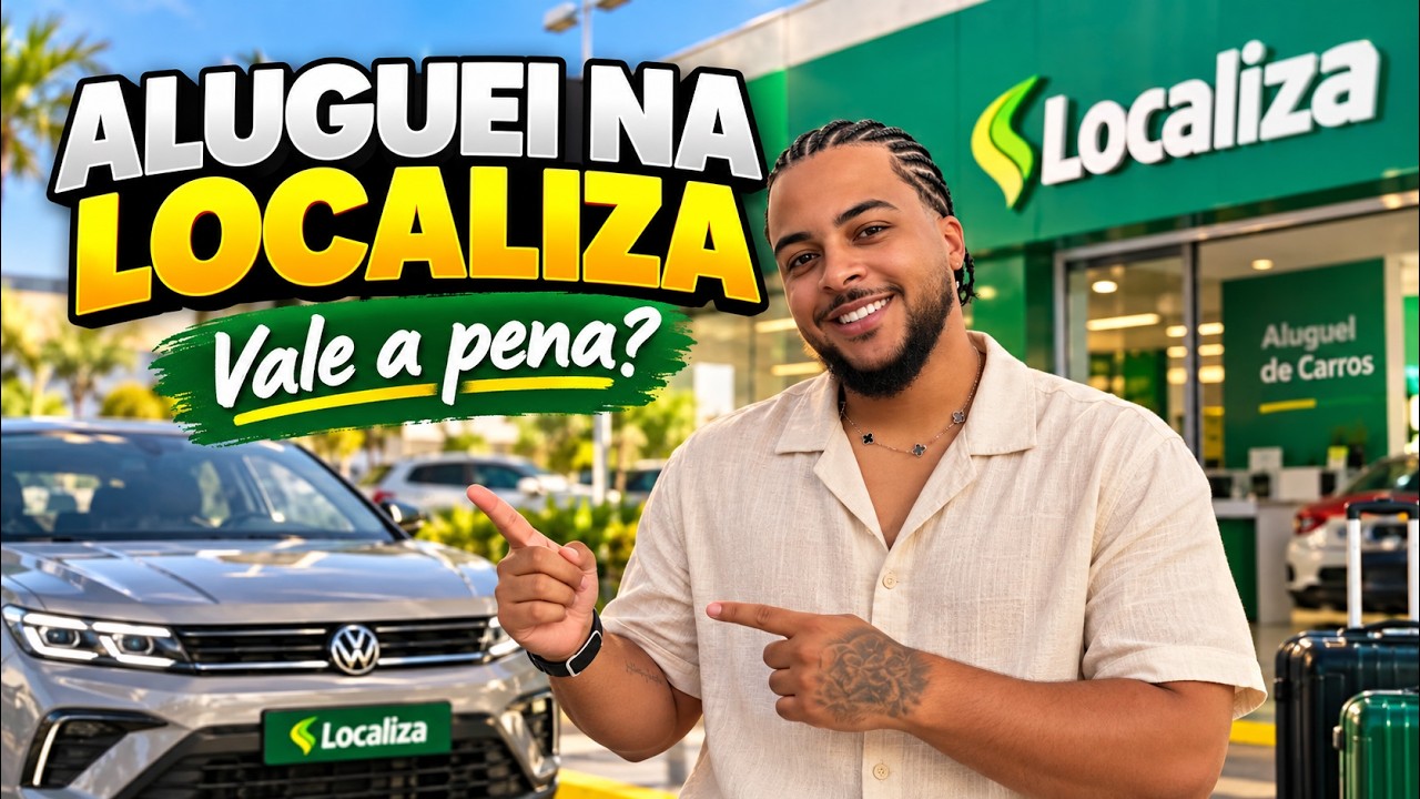 ALUGUEL DE CARRO NA LOCALIZA: COMO FUNCIONA? | Retirada, devolução e minha experiência