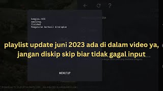 update playlist ott, tivimate juni 2023