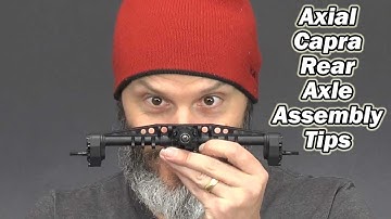 Build It Right! Rear Axle Assembly - Axial Capra Based Class 2/ 3 Comp Rig Project - Holmes Hobbies