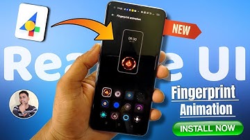 Realme UI 4.0 New Fingerprint Animation Install Now | Realme UI 4.0 Update & Features| Atul Tech