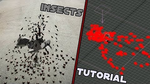 3DS MAX | INSECTS come out of Ground IN REAL VIDEO | Tutorial 3ds max