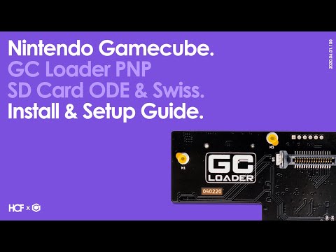 Gamecube GC Yükleyici PNP SD Kart Optik Disk Değiştirme Mod | Yükleme ve Kurulum