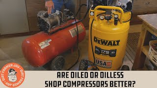 Are Oiled or Oilless Shop Compressors Better?