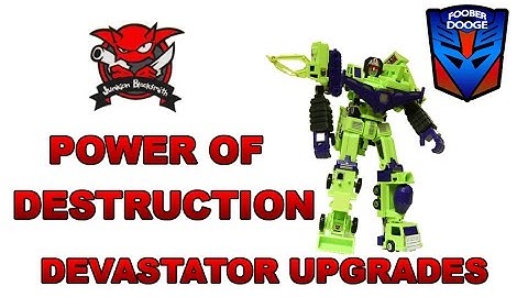 Junkion Blacksmith JB-07 G1 Devastator Upgrades Review