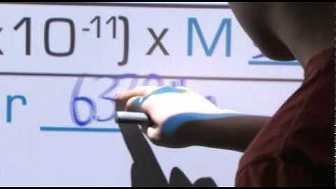 SMART Board 800 series interactive whiteboard-Multitouch video