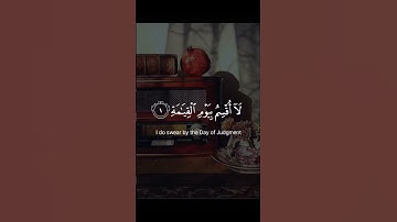 سورة القيامة #الشيخ_سيد_سعيد