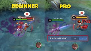 NATALIA USERS! USE THIS SETTING TO BE FAST HAND IN 2024 - MLBB
