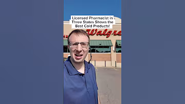 Licensed Pharmacist in Three states shows the BEST cold products!!