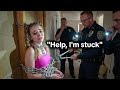 When GOOD Cops Rescue TEENS From PSYCHO Parents