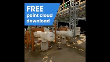 FREE POINT CLOUD DOWNLOAD | Captured with NavVis: RDM Process Facility | Rotterdam, Netherlands