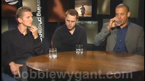 Vin Diesel, Giovanni Ribisi, & Barry Pepper "Saving Private Ryan" 7/27/98 - Bobbie Wygant Archive