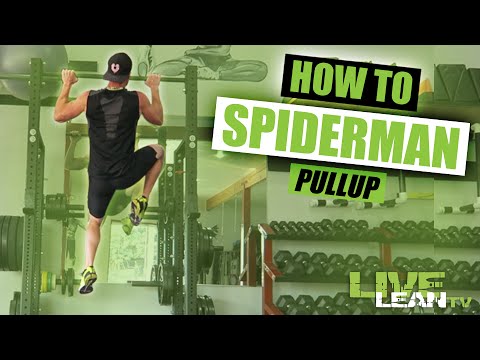 How To Do A SPIDERMAN PULL UP  Exercise Demonstration Video and