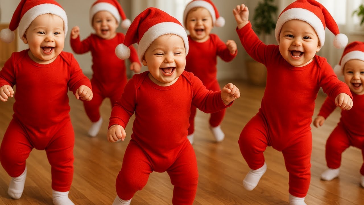 Jingle Bells Song 2025 | Baby Dance & Holiday Fun | Christmas Song for ...