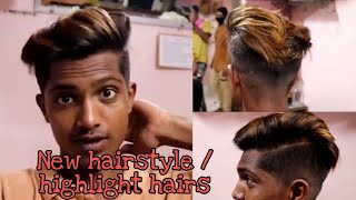 Mens Highlight Hair Color At Home Using Magicap  HINDI  Indian mens hair  color  YouTube