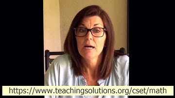 Passing CSET Math Test Requires You To Go Beyond Basic!