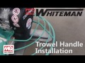 MQ Whiteman Walk Behind Power Trowel Handle Installation