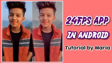How to add polarr filter in video with (24fps)App in Android! #24fps